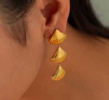 Marine elegance St Barths earrings