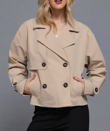 Tilda Crop Trench Coat