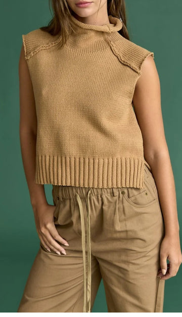 Madison Sleeveless Pullover CARMEL