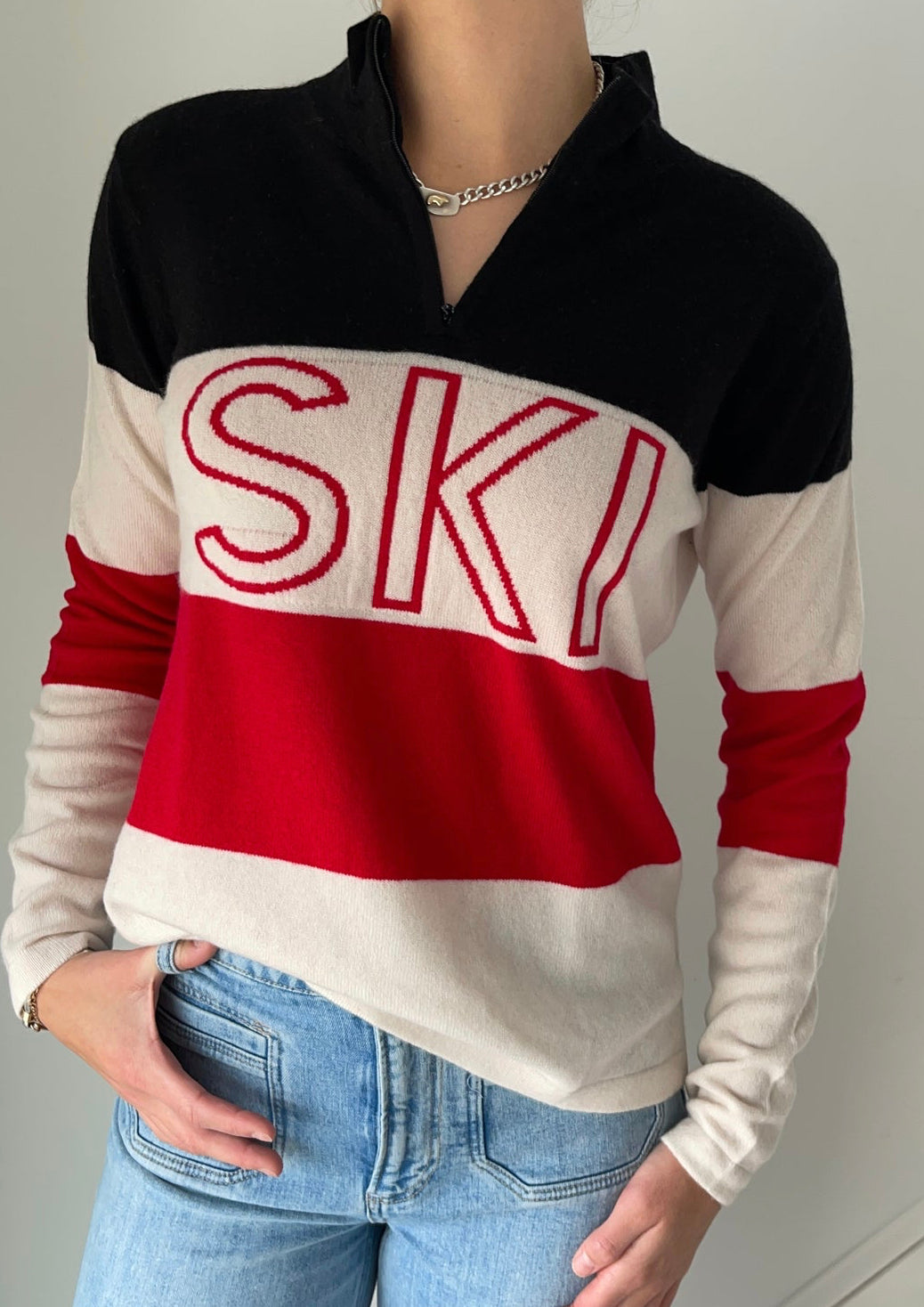 Cashmere ski clearance sweater