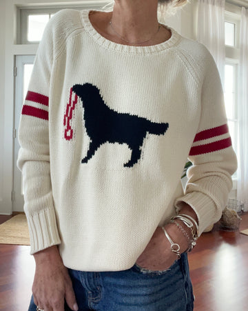 Black Dog Campus Sweater