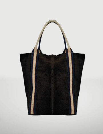 Genuine suede Classic tote Black