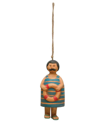 Hand-Painted Nautical Bell/Wind Chime
