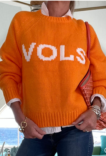 Chunky Tennessee Vols sweater