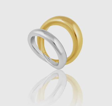 Two Tone Double Ring