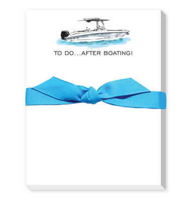 After boating  note cards