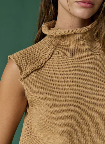 Madison Sleeveless Pullover CARMEL