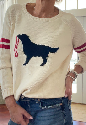 Black Dog Campus Sweater