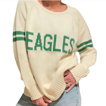 Chunky Campus “EAGLES” Sweater