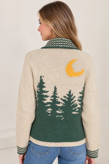 Alpine Nights Varsity Cardigan