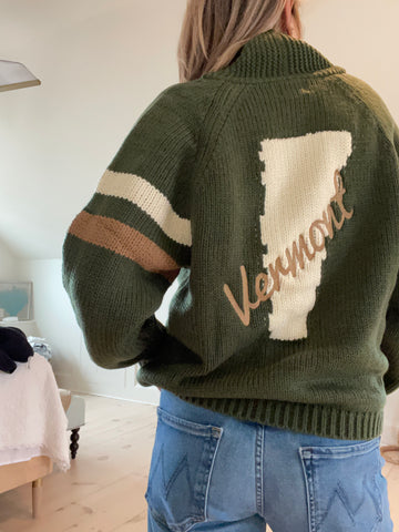 Vermont Varsity Cardigan