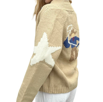 Vintage Cowboy Varsity Cardigan
