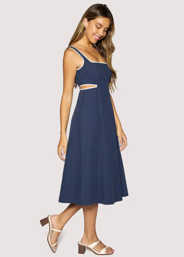 Coastal Riviera Midi Dress