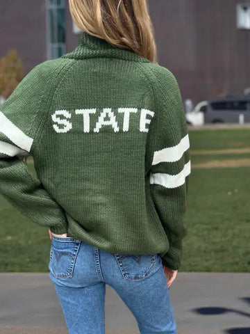 Varsity Cardigan STATE Sweater