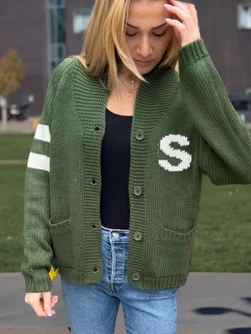 Varsity Cardigan STATE Sweater