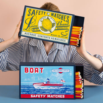 Archivist | Boat | Giant - Safety Matches