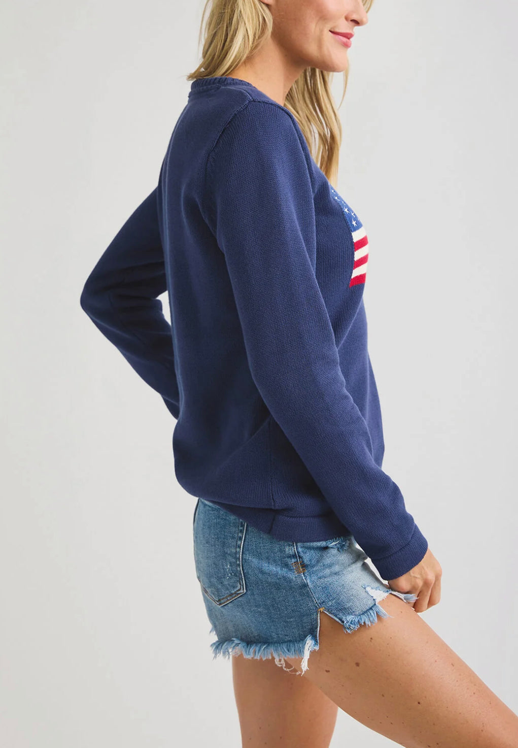 The Ralph American Flag Sweater | Pink Pineapple Shop