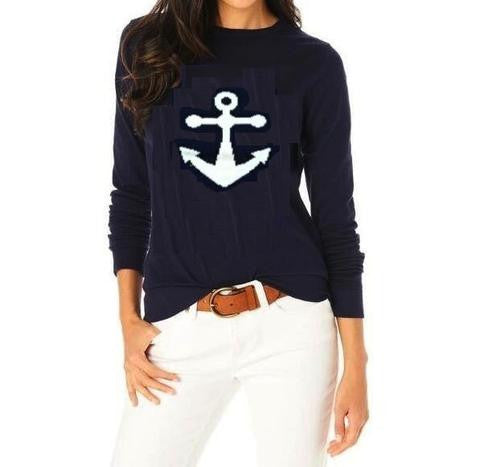 Buy Classic Anchor Sweaters | Pink Pineapple Shop