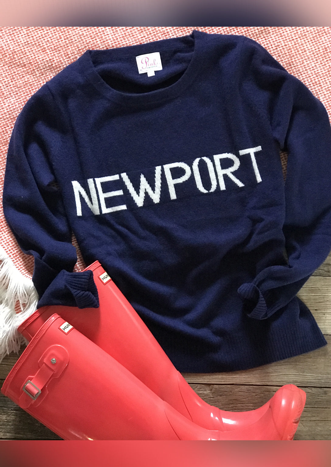 Newport shop travel sweater