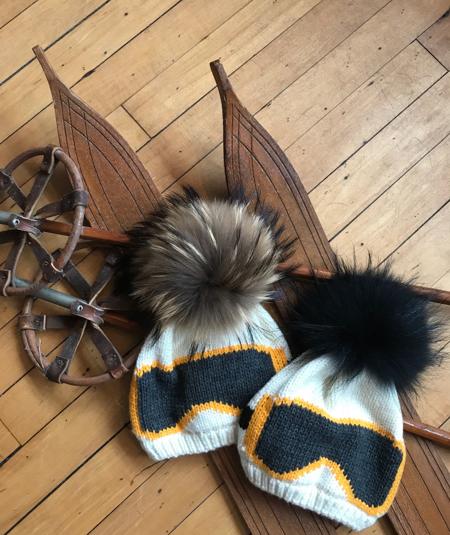 HyzaPhix Winter Hats with Pom Pom for Men Women, Winter Knitted 並行輸入品