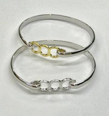 Three Ring Eternity Bracelet