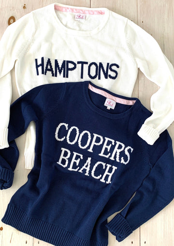 Hamptons and Coopers Beach Sweaters 100% Cotton