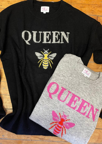 Queen Bee 100% Cashmere Sweater