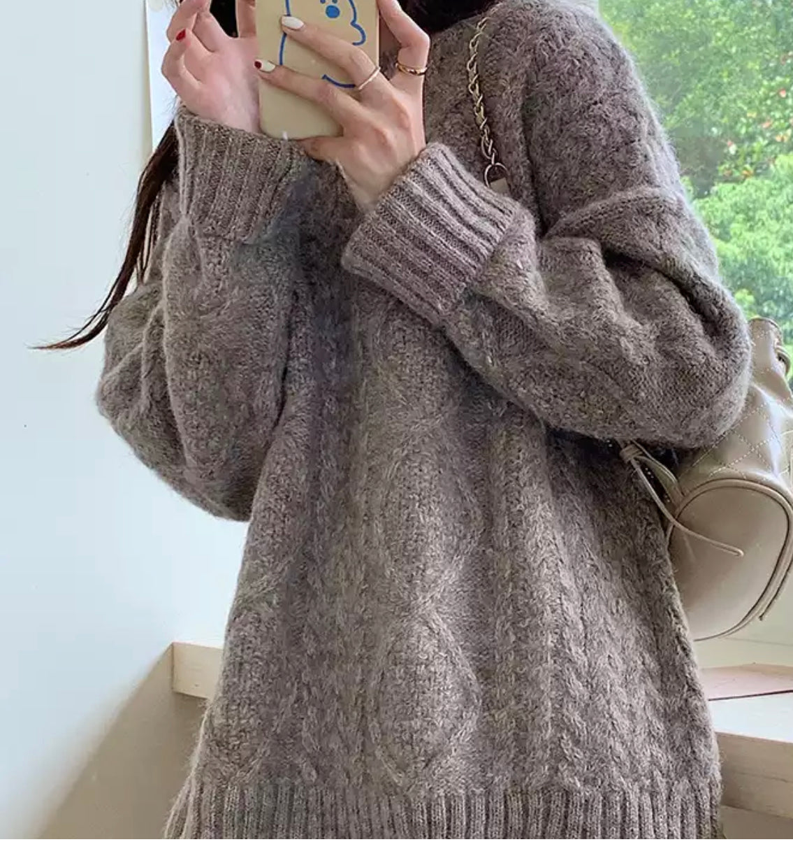 Super sale oversized sweater