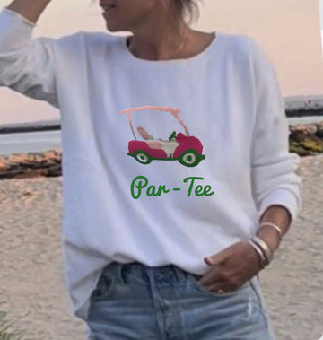 Par Tee golf sweater