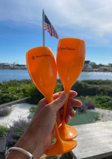 Veuve glasses 🥂 for the perfect celebration