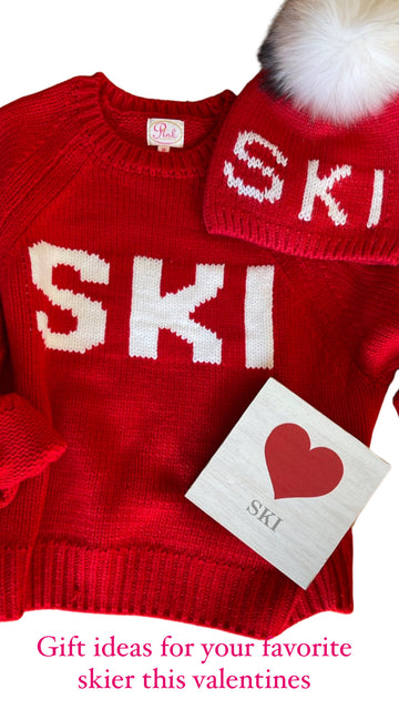 Wooden Block ❤️ SKI Sign?