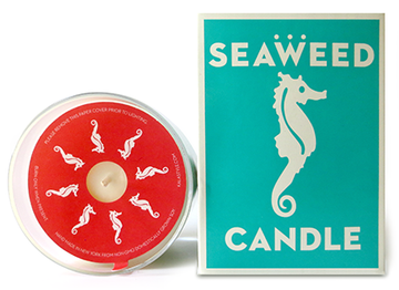 Seaweed Candle - Pink Pineapple Shop